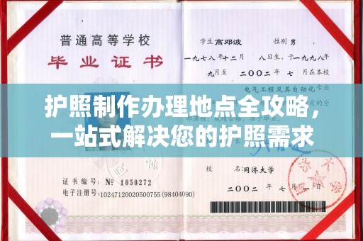 高州护照制作办理地点全攻略，一站式解决您的护照需求